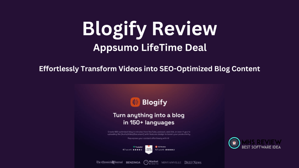 Blogify Review