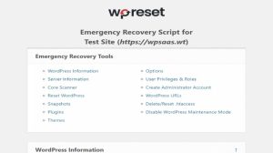 WP Reset Pro Review